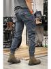 Men's Straight-Leg Outdoor Tactical Work Pants for Spring and Autumn