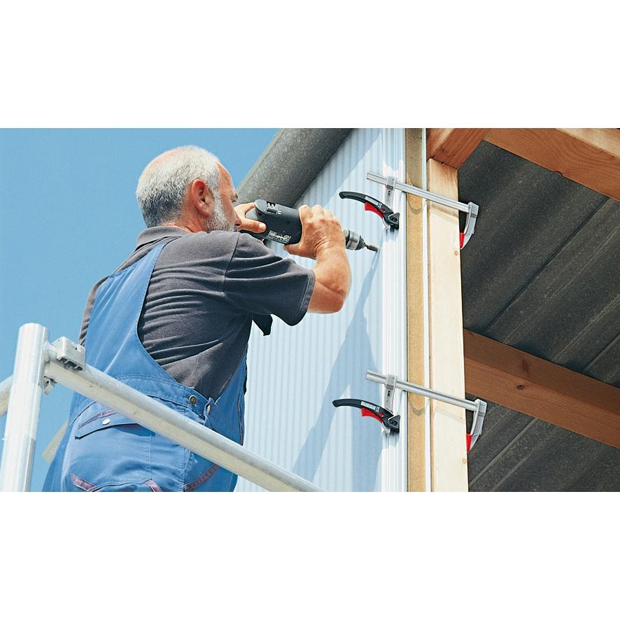 Bessey KLI-SET-A 2x KliKlamp Kli 20 Black Edition Set + Multitool 7+1 pinze, coltello, forbici, cacciavite, apriscatole, frecce, punteruolo con hr