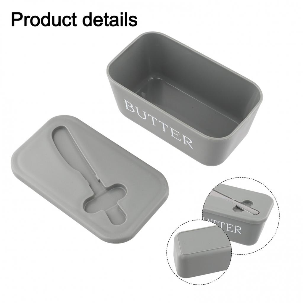 Ample Capacity Butter Container Butter Dish Chic Design Effortless Cleaning