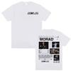 Rapper Morad MDLR 2025 Tour Graphic Tshirts Unisexs Clothing Retro Gothic Oversized Tshirt Unisex High Quality Crewneck T Shirts