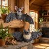 Cotone PP Animale di Peluche di Halloween Ultra-Morbido Ornamento per Decorazione della Casa Pipistrello Adorabile con Grandi Ali Quotidiano