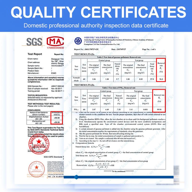 filter Air Purifier HEPA + Activated Carbon Composite Multifunctional Filter 305*225*20mm for Bork AP RIH 1818 SI