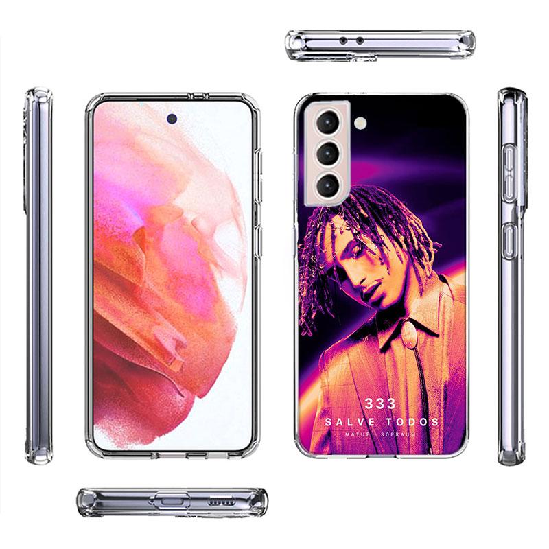 Rapper Matue 333 Album Phone Case For Samsung Galaxy S25 Edge S24 S23 FE S21 S20 S10 Plus S22 S26 Ultra Cover Clear Cases TPU Ca