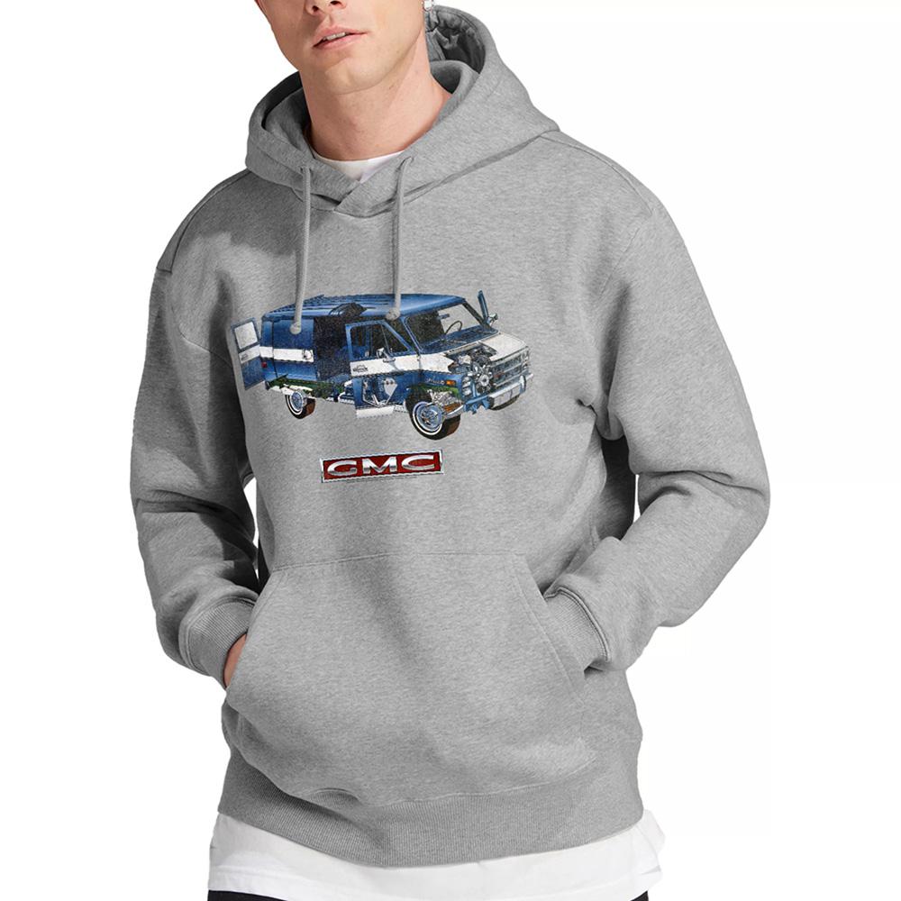 GMC Unisex Vuxen Van Huvtröja