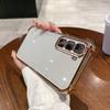 Case for infinix HOT 60 5G,60i,60 Pro,60 Pro+,50 5G,50 4G,50 Pro+ Electroplated Color Border Clear Phone Casing Cover