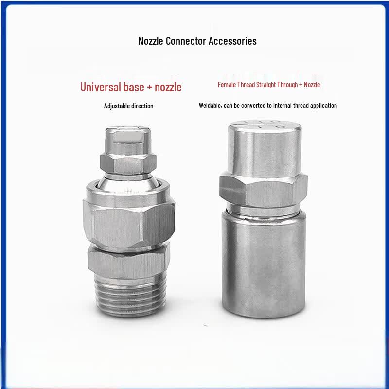 Industrial High-Pressure Stainless Steel Fan Spray Nozzle