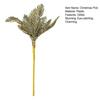 DYS Christmas Glitter Tree Filler Branches, Artificial Pine Needle Leaves Twig Picks for Xmas Ornaments, DIY Wreath Garland Decor
