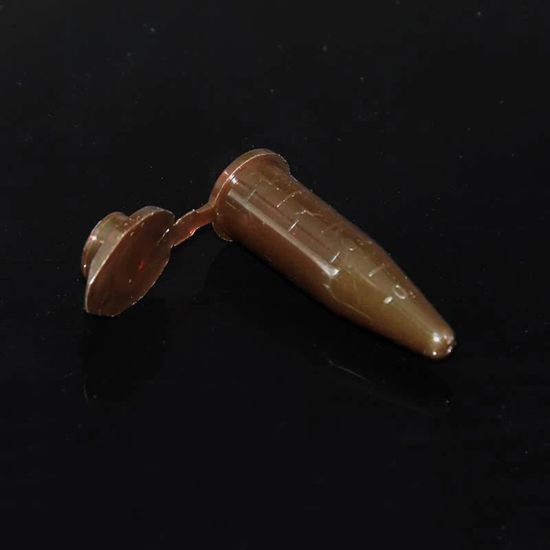 50PCS 1.5ML With Scale Lab centrifugal tubes with pointed bottom and cap Centrifuge Tubes Vial