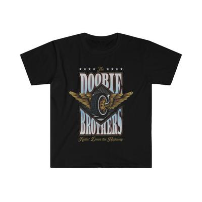 Weiches Baumwoll-T-Shirt. Die Dobbie Brothers