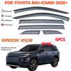 For 2026 Toyota RAV4 Rainproof or Reflective RAV4 Special Sunshade Window Visor Rainproof or Reflective Side Window Visor