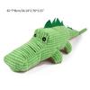 Dog Plush Toys Squeak Alligator for Dogs Interactive Stuffed Animal Chew Toy for Small Medium Dogs Reducing Boredom