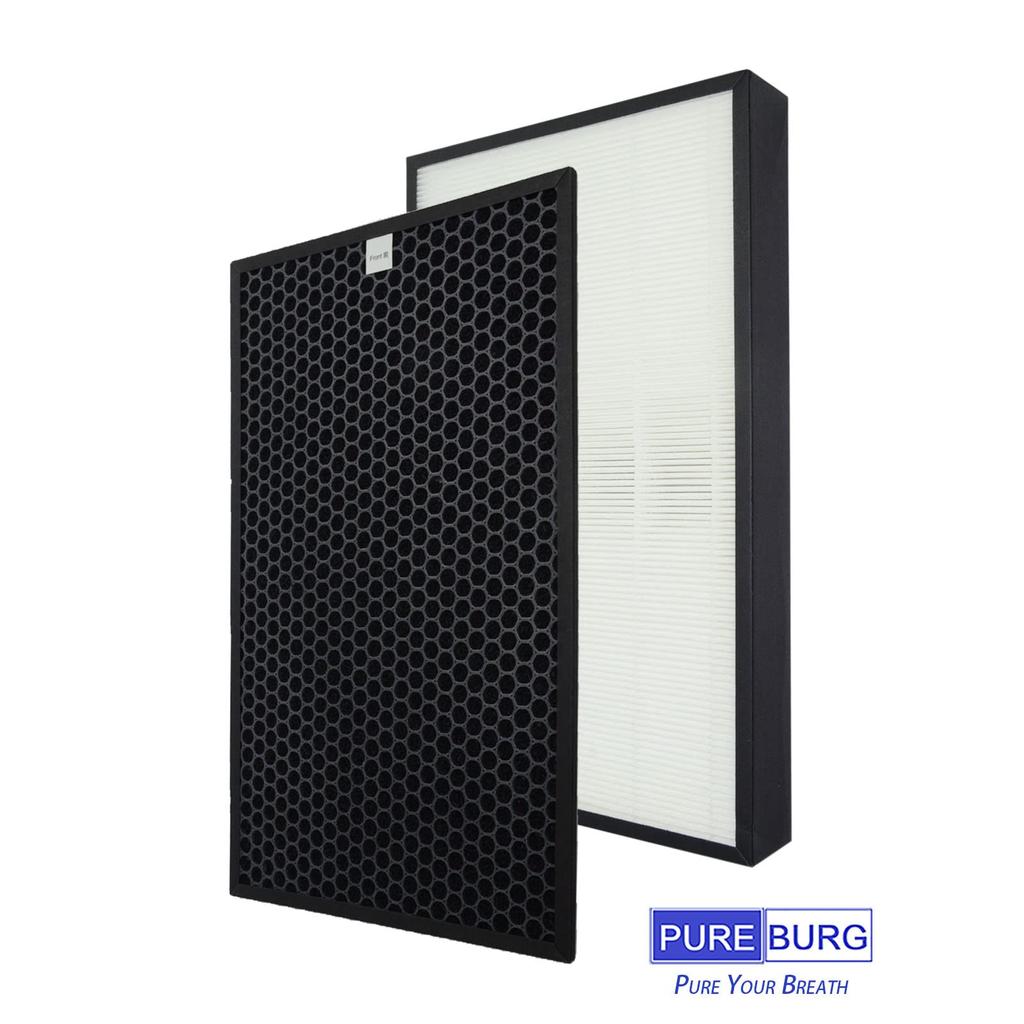 Filtru PUREBURG compatibil cu filtrul de praf compatibil Panasonic Air F-ZXJL40 F-ZXJ40 F-VXT40-S Purificator, produs F-ZXJL40, colectare/dezodorizare