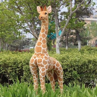 Huge Real Life Giraffe Plush Toys Cute Stuffed Simulation Soft Animal Doll  Kids Baby Birthday Gift Bedroom Decor
