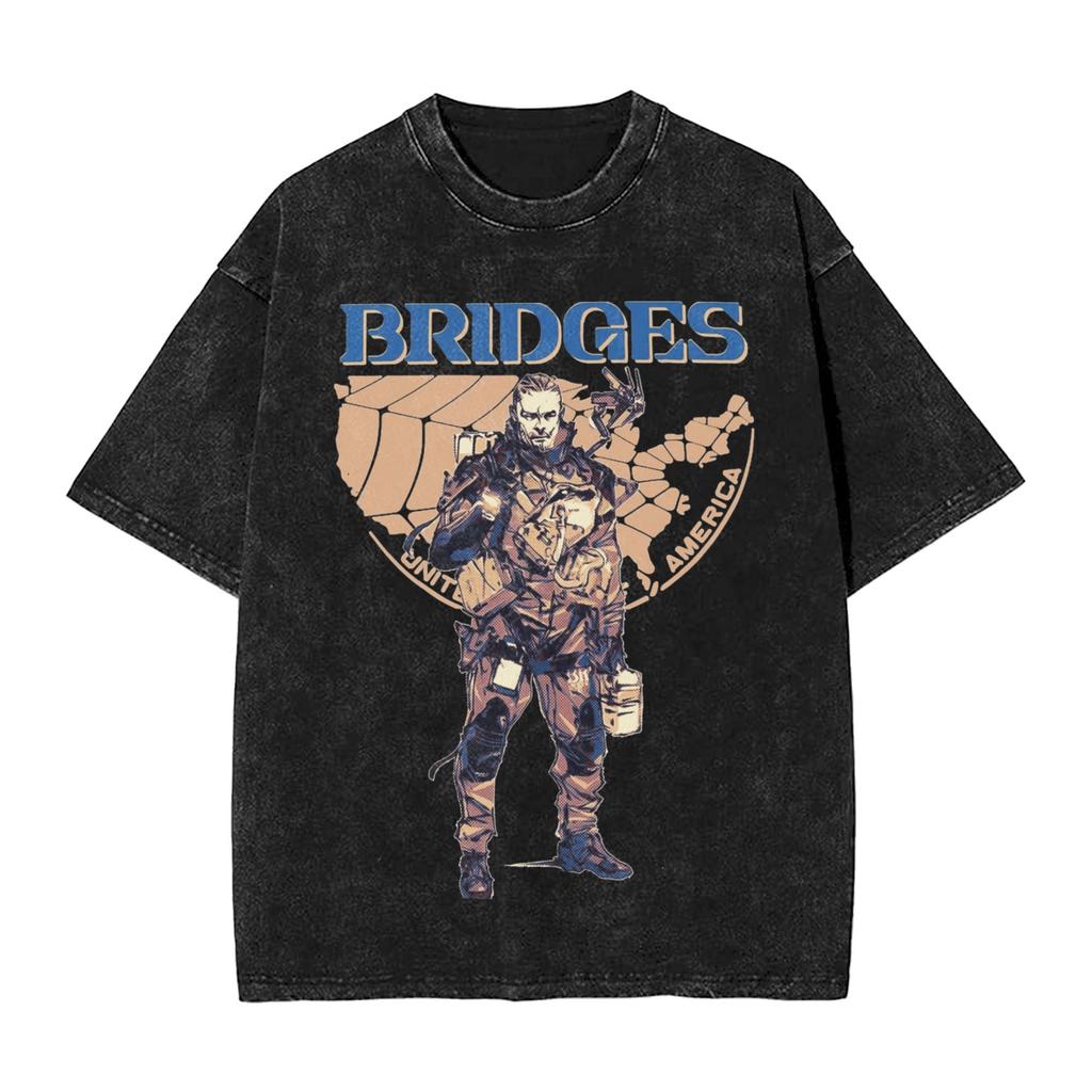 Death Stranding On the Beach Video Game T Shirt Vintage Style For Unisex Women Cotton TShirts Tee Clothing