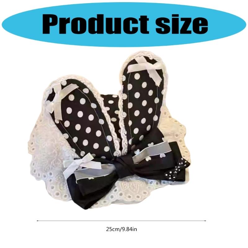 Practical Anime Fabric Hair Accessory Secure Grip Barrettes Comfortable Hair Clip Fashion Hairpin For Long Hour Use
