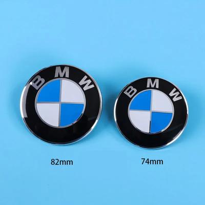 1Pc ABS 74mm 82mm Car Front Hood Badge Logo Rear Trunk Emblem for M Performance E46 F10 F30 E39 E36 F20 E87 G20 G30 X1 X3 X5