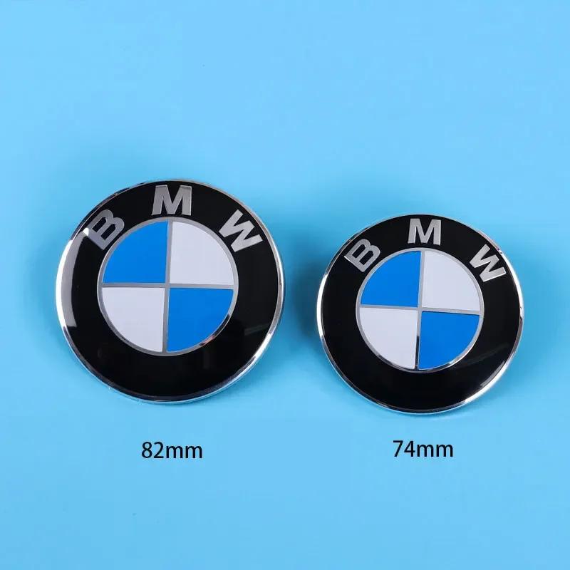 1 st ABS 74 mm 82 mm Bil Framhuvs Emblem Logotyp Baklucka Emblem för BMW M Performance E46 F10 F30 E39 E36 F20 E87 G20 G30 X1 X3 X5