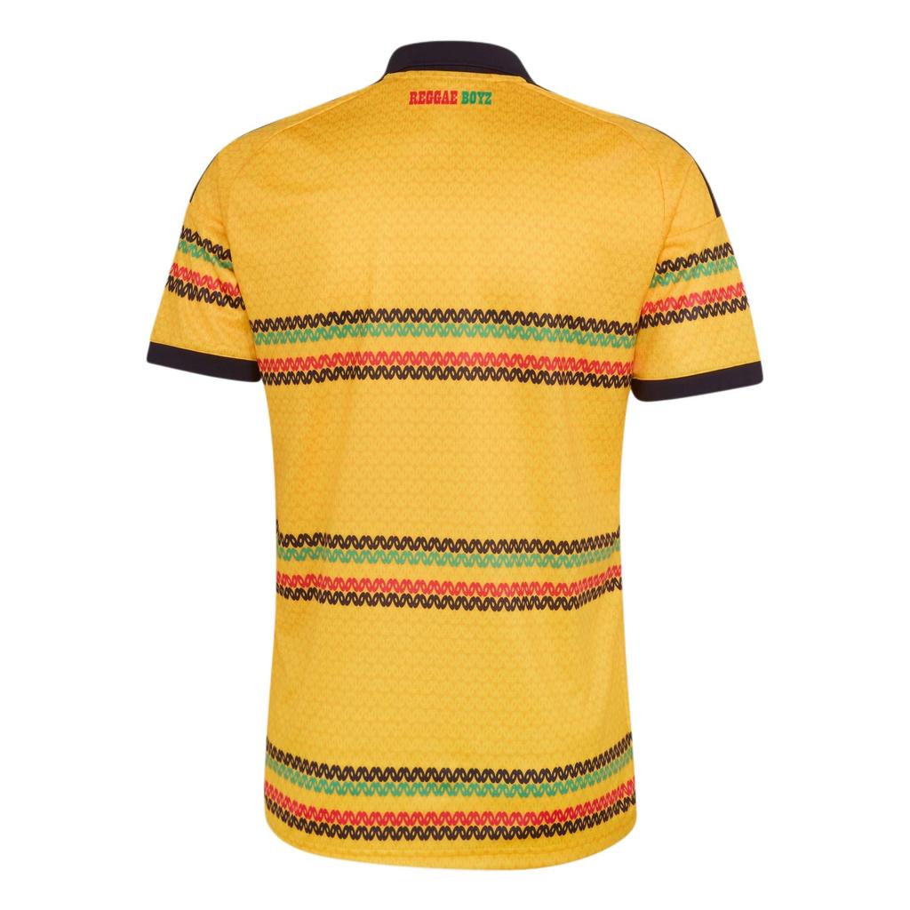 adidas Jamaica 2026 x Bob Marley Home Jersey 'Bold Gold' Men's KD0959