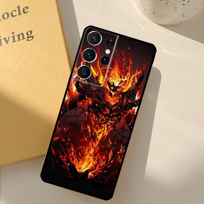 

Чехол Dota 2 Shadow Fiend для Samsung Galaxy S23 S22 Ultra Note 20 S21 Ultra S9 S10 Note 10 Plus S20 FE Note 10 Plus