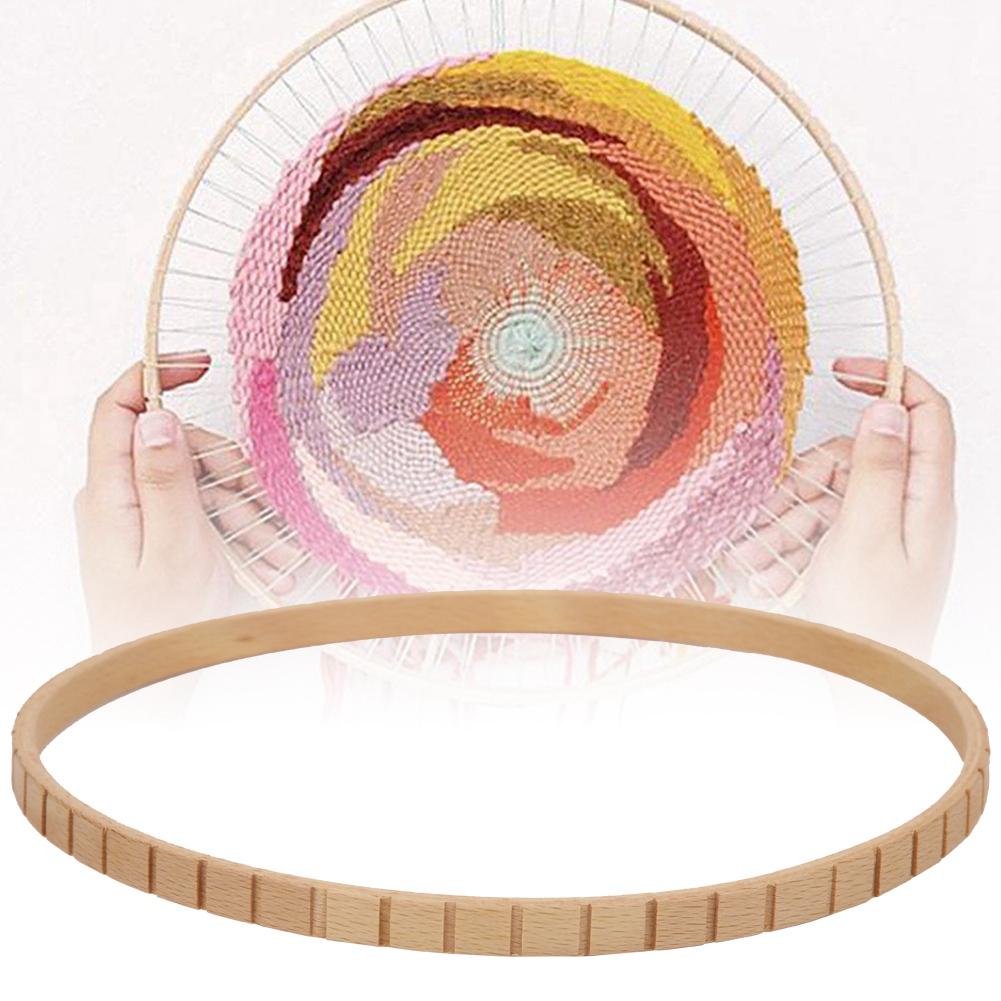 

Деревянная вязальная машина ручная DIY 19 см настенное украшение круговой вязальный станок