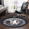 1pc C-Chelsea  Carpet, Round Rug, Comfortable, Suitable for Entryways, Living Rooms, Office, And Bedrooms, Christmas Decoration