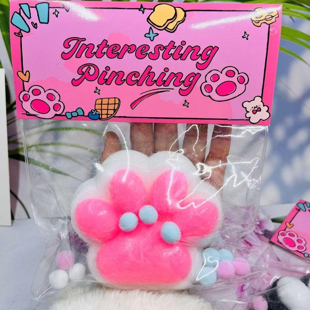 Knetendes Cartoon Fidget Spielzeug Super Große Katzenpfote Quetschspielzeug Neuheit Katzenpfote Quetschspielzeug Kinder