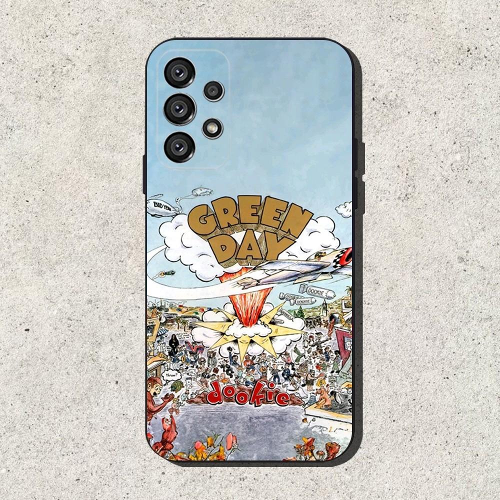 

G-Green Day Band Phone Case For Samsung S25,S24,S21,S22,S23,S30,Ultra,S20,Plus,Fe,Lite,Note,10,9,5G Black Cover Samsung S20fe