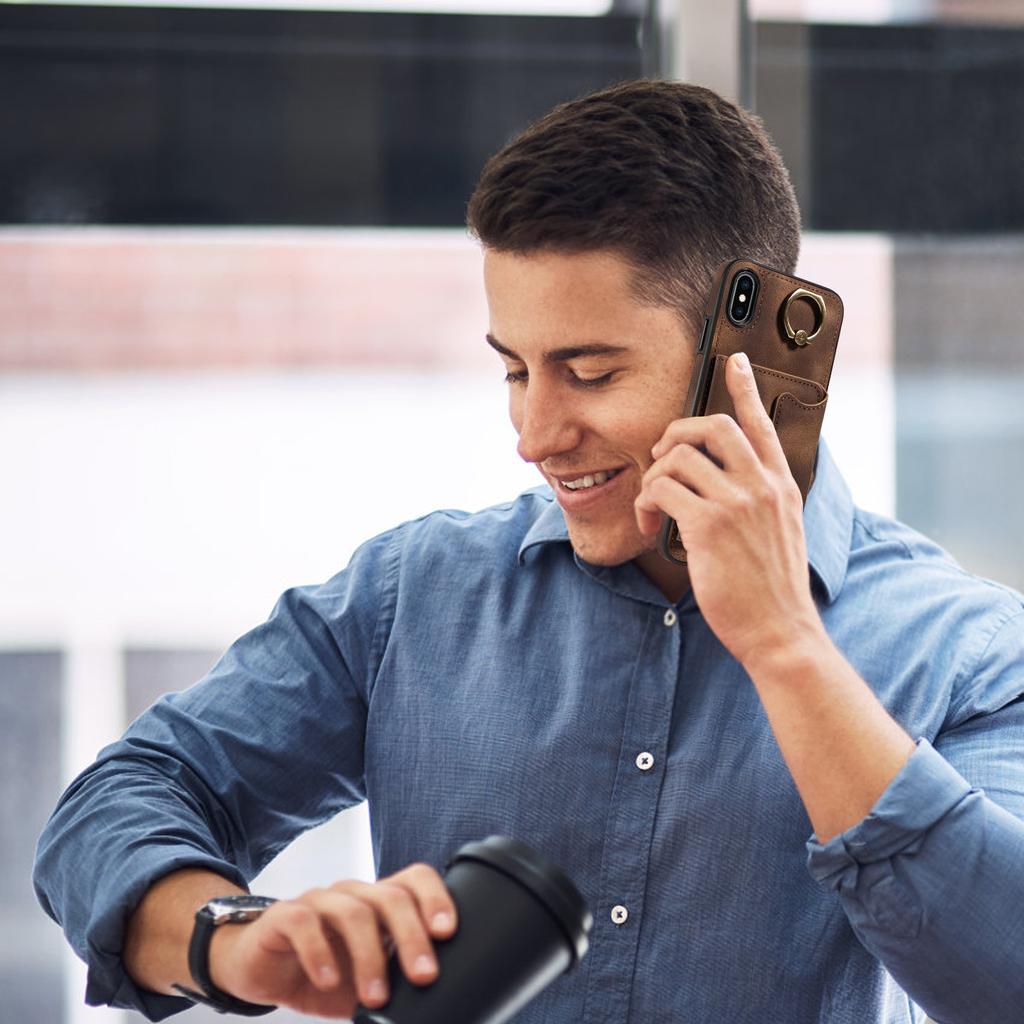 Uchwyt pierścieniowy na karty, gniazda, etui na telefon iPhone X, iPhone XS, iPhone XR, iPhone XS Max