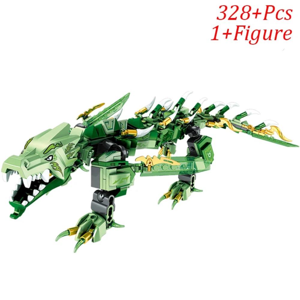

New Phantom Ninja Dragon Ship Model Building Blocks Sodiers Figures Boat Bricks MOC Creative Expert Kids Toys for Boys Children