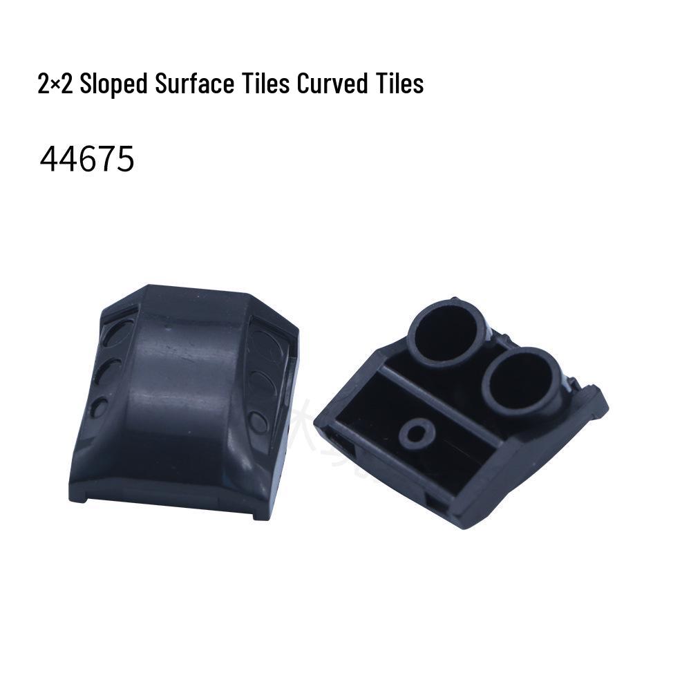 LEGO-Compatible 2x2 Curved Slope Tile (44675)