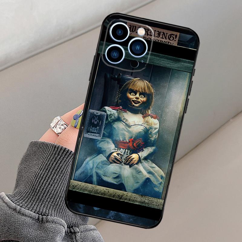 Annabelle Horror Movie Case For iPhone 13 12 11 14 15 16 Pro Max Mini XR XS X Plus Bumper Cover Capa