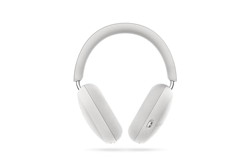 Sonos Ace Completely Over-Ear Headphones Bluetooth Noise Canceling Spatial Audio Dolby Atmos Head Tracking Lossless Audio USB-C Fast Charging White