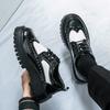 Fashion Thick Bottom Business Derby Shoes Formal Leather Shoes Men's Driving Shoes Wedding Fashion Quality Oxford Pointed Office Shoes