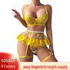 2025 Celebrity Lace Embroidery Bikini & Lingerie Nightdress Set
