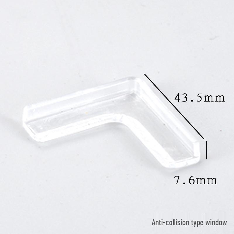 Child-Safe Transparent PVC Corner Protectors: Anti-Collision, Soft, Eco-Friendly for Furniture
