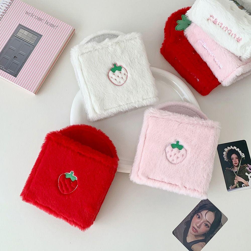 Sweet Photo Album Strawberry Shape A8 Photo Card Binder 3 inch Storage Photocard Holder Kpop Idol Photo