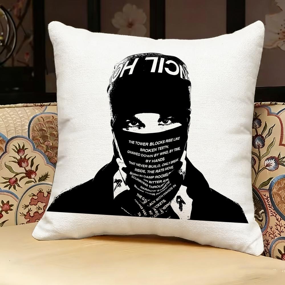 E-esDeeKid Rapper Pillow Case Pillowcase, Double-sided Printed, Sofa Cushion, Bedroom Headboard Pillow