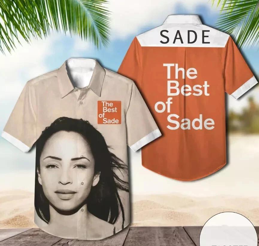 Sade The Best Of Sade Album Cover Hawaiian Shirt CM833 L