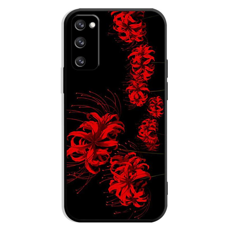 Red Equinox Flower Phone Case For iPhone Samsung Galaxy Redmi Xiaomi Note S A 6 7 8 9 10 11 12 13 14 15 16 20 21 22 23 53 54 Pro Max Plus Ultra TPU