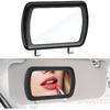 Sun Walker Car Sun Visor Vanity Mirror, 6.6" × 4.3" Clip-on Auto Rear View Makeup Mirror, Portable Vehicle Sun-Shading HD Cosmetic Mirrors for Women