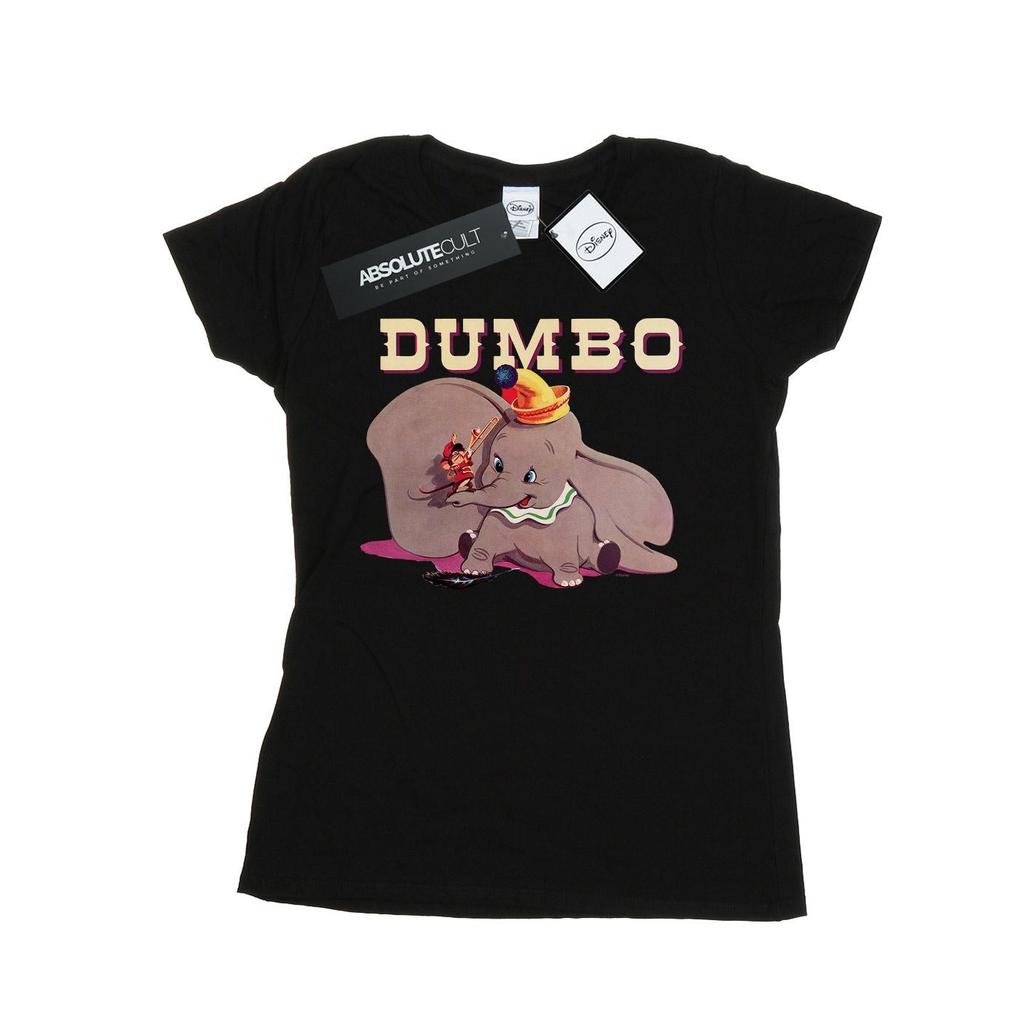 Disney Womens/Ladies Dumbo Timothy´s Trombone Cotton T-Shirt