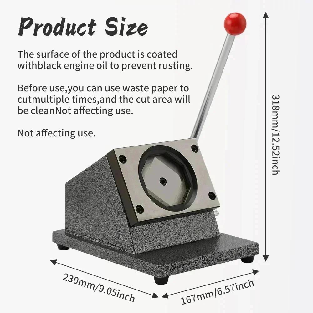 2x2" (Machine+Cutter+100 Magnets)Or(1000 Magnets Material) DIY Custom Photo Kit Fridge Magnet Button Maker Machine Refrigerator