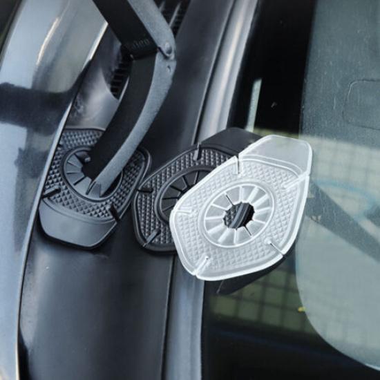 2x Car Parts Windshield Wiper Hole Protector Cover Dustproof Guard Universal