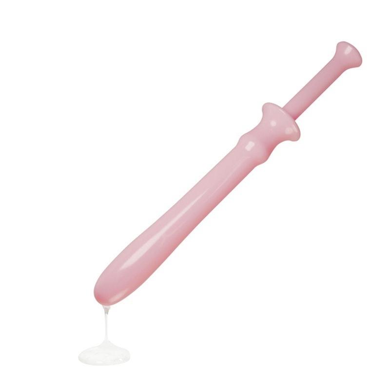 Sex Aid Tools Anall Vaginaa Shooter Silikonový odpalovač Sex Lubricant Aplikátor Tuba na stříkačku