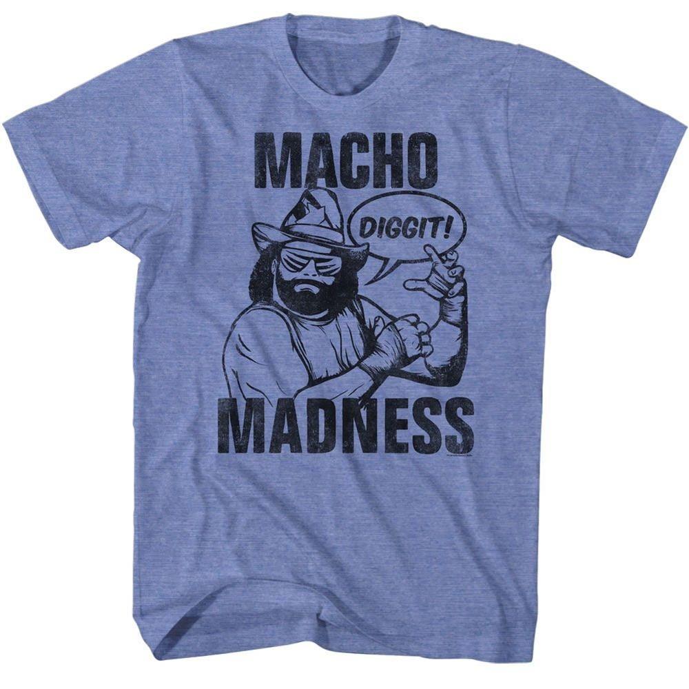 Macho Man Macho Light Футболка для рестлинга Унисекс S