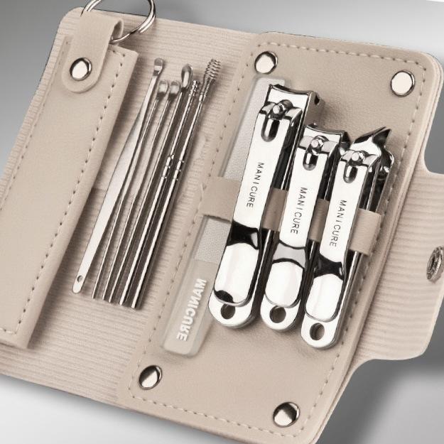 Douyin with The Same Gradient Nail Clippers Rotating Bag Set Nail Clippers Nail Clippers Set Size Oblique Nail Clippers