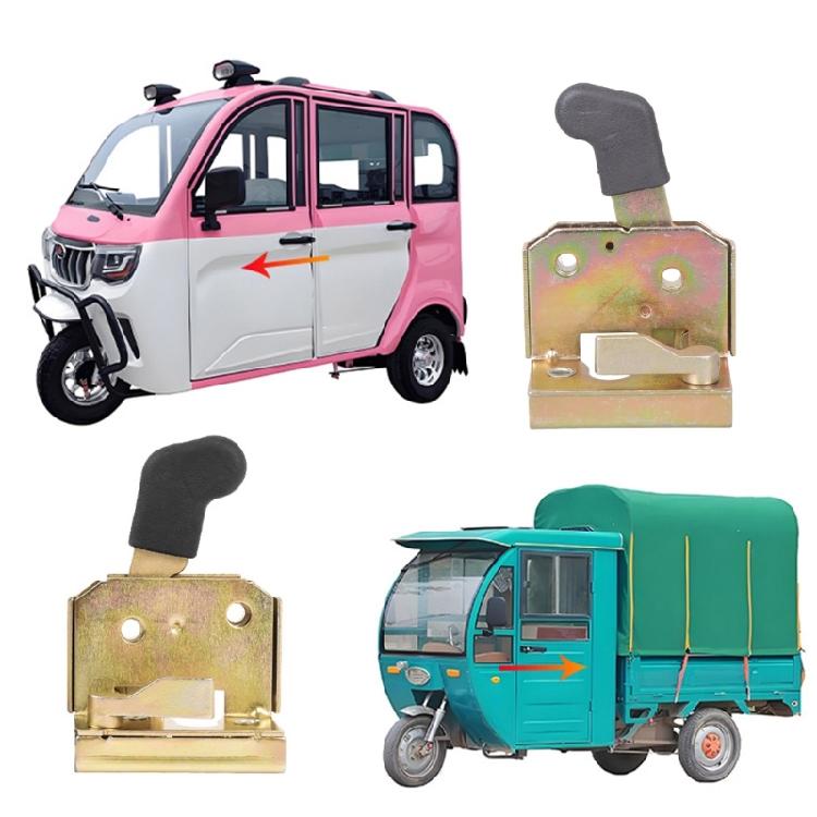 Versatile Heavy Equipment Door Lock Latches Metal Plastic Door Locking Mechanism Designed for Electric Tricycles & Loaders