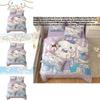 Cartoon Pattern Digital Print Bedding Set For Beds