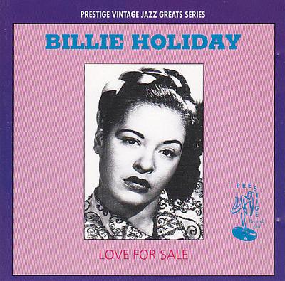 CD BILLIE HOLIDAY - Love for Sale CDSGP0102 Prestige Record 1994 US Jazz Used