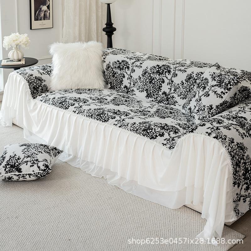 

Чехол для французского дивана из шенилла, полотенце для дивана, высококачественный универсальный чехол для дивана Four Seasons, покрывало, полное покрытие 180*130